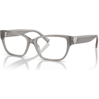 Tiffany & Co. 54mm Rectangle optical glasses in Grey at Nordstrom