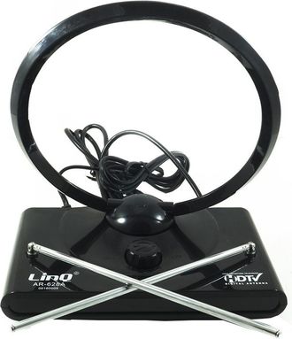 Trade Shop Trade Shop - Antena De Tv Dvb-t Port&aacute;til Para Digital Terrestre 38 Dbi Externa Fuerte Recepci&oacute;n