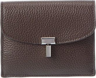 Toteme T-Lock Leather Card Case