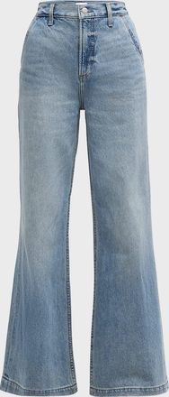 Pistola Denim Milo Workwear High-Rise Wide-Leg Jeans