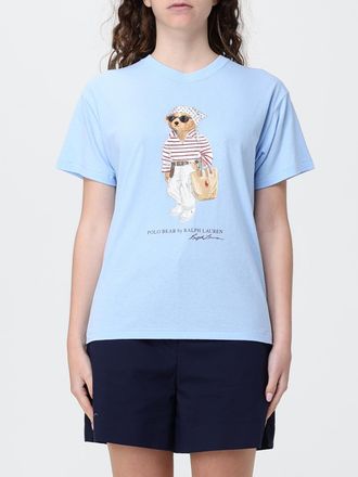 Polo Ralph Lauren T-shirt in cotone con stampa Teddy Polo Ralph Lauren