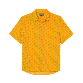 Vilebrequin Camisa de Manga Corta Courbis - Shirts - Hombre - Amarillo - M