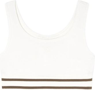 A|X Armani Exchange Tanktop van technische stof - Dames - Tops zonder mouwen - Wit - S - Tops