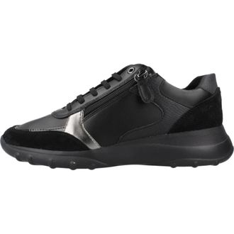 Geox Sneakers, female, Black, 4 UK, Casual Trainers for Women