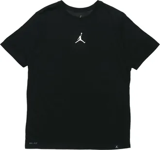 Nike Jordan Air Jordan Iconic Quick Dry Training Sports Short Sleeve Black AR7416-013