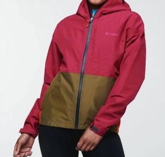 Cotopaxi Cielo Rain Jacket In Raspberry
