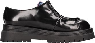 Missoni Platte schoenen Zwart - Dames - Veterschoenen - Zwart - 37 EU - Leer - Schoenen