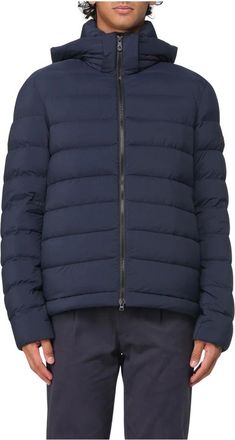 Peuterey Gewatteerde jas met Boggs O4-stijl - Heren - Winterjassen - Blauw - S - Jassen