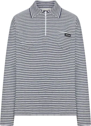 Miu Miu COTTON, CASHMERE AND SILK POLO SHIRT - Miu Miu - Woman