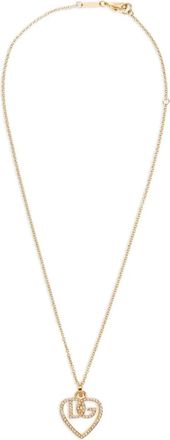 Dolce & Gabbana Collana con pendente a cuore - Oro