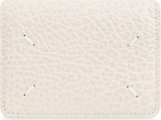 Maison Margiela Bifold Portemonnee - unisex - Portefeuilles - Beige - ONE Size - Leer - Accessoires