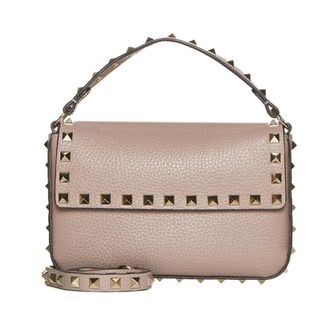 Valentino Garavani Rockstud Pouch - female - Valentino Garavani - Handbags - Pink - ONE SIZE - Bags