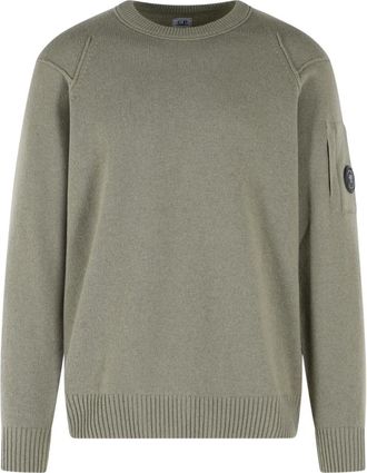 C.P. Company C.P. Company - Jersey de punto con cuello redondo Lens - Knitwear - Hombre - Gris - XL