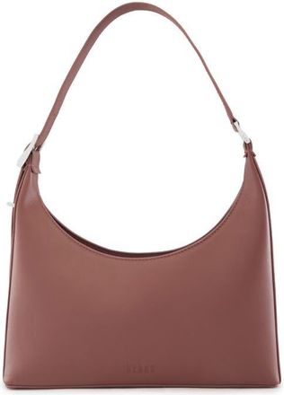 Behno Danny Flatiron Leather Shoulder Bag in Brick at Nordstrom