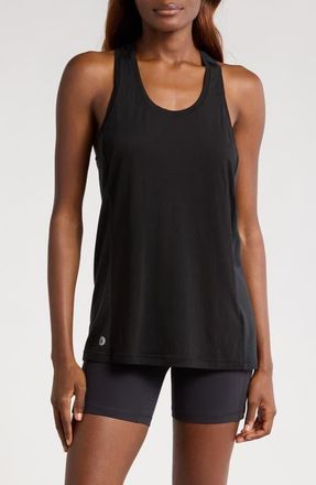 Smartwool Active Mesh Racerback Tank in Black at Nordstrom, Size X-Small