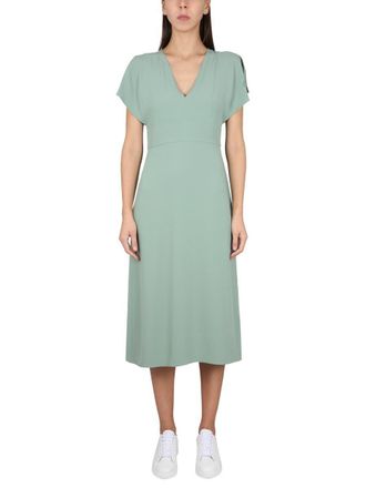 HUGO BOSS V-Neck Dress