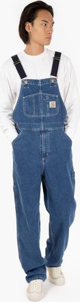 Carhartt Work in Progress Salopette Bib Overall blue stone washed
