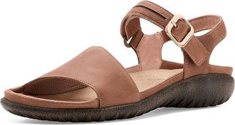 Naot Nagoya Womens Sandals Latte Brown Leather/Saddle Brown Leather : EU 41 (US Womens 10) M