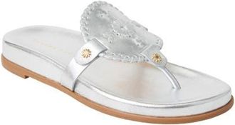 Jack Rogers Collins Sandal in Silver at Nordstrom, Size 7.5