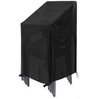 OEM Funda Apilable Para Silla, Xu, 75x75x120cm, Funda Impermeable De Tela Oxford Para Sillas De Exterior, Jard&iacute;n Y Balc&oacute;n --crezuo