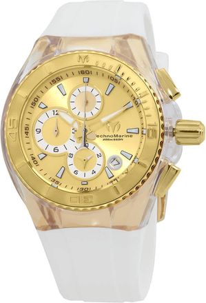 Technomarine Cruise Original Gold Dial Chronograph Ladies Watch 115311