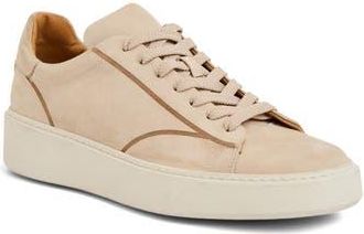 Bruno Magli Matteo Sneaker in Taupe Nubuck at Nordstrom Rack, Size 10.5