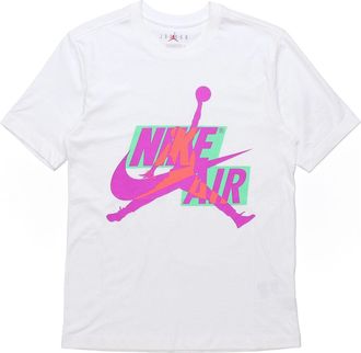 Nike Jordan Air Jordan Jumpman Classics HBR Round Neck Short Sleeve White CU9571-101