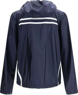 Prada Mens Blue Nylon Shell Jacket Clothing
