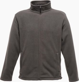 Regatta Mens Regatta Mens Plain Micro Fleece Full Zip Jacket (Layer Lite) - Grey - Size: 44/Regular
