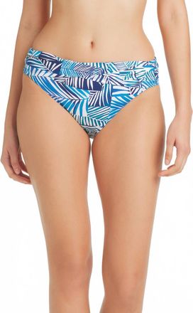 Bleu Rod Beattie Womens Sarong Hipster Bikini Bottom In Shady Days