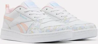 Reebok Classic Sneaker REEBOK CLASSIC REEBOK ROYAL PRIME 2.0, Gr. 34,5, wei&szlig;, purepink, glassblau, Synthetik, Textil, Schuhe Sneaker