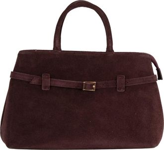 Persaman New York Elspeth 92 Suede Shoulder Bag in Dark Red at Nordstrom Rack