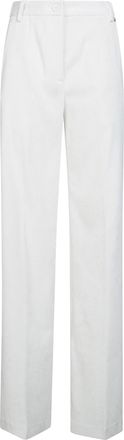 Herno High-Waisted Ribbed Straight-Leg Pants