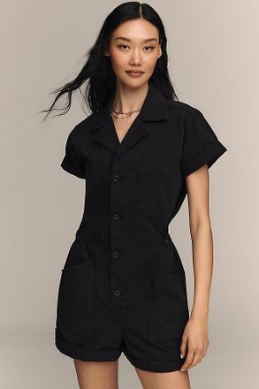 Pistola Denim Parker Buttondown Romper