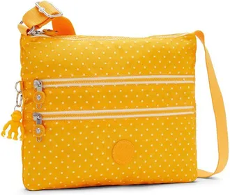 Kipling Womens Crossbody Bag Yellow Polyamide-Nylon Crossbody-bags
