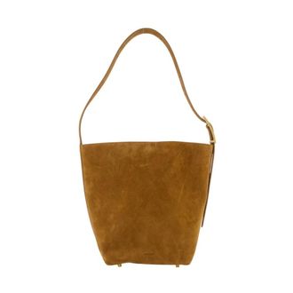 Anine Bing Tassen, Dames, Bruin, ONE Size, Leer, Elly Bucket Bag