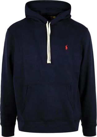 Polo Ralph Lauren Fleece Hoodie - Heren - Hoodies - Blauw - 2XL - Katoen - Hoodies & sweatvesten