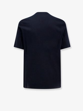 Brunello Cucinelli Mens Cotton T-Shirt Black T-Shirts And Polos