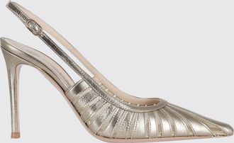 Roberto Festa Milano Slingback Ade Roberto Festa in pelle laminata e nylon a rete