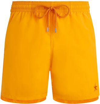 Vilebrequin Starfish Art Zwembroek Water-Reactief - Heren - Strandmode - Oranje - 2XL - Badmode