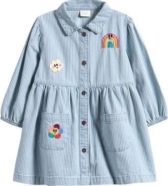 Next Kids Denim Shirtdress in Blue at Nordstrom, Size 1.5-2Y