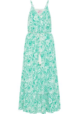 Izia Jurk Dames Groen Wit