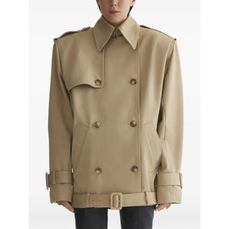 MUGLER Buckle Double-breasted Jacket