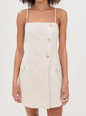Astr Azria Mini Dress In Oatmeal