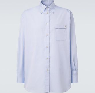 Valentino Camicia Oxford VGold in cotone