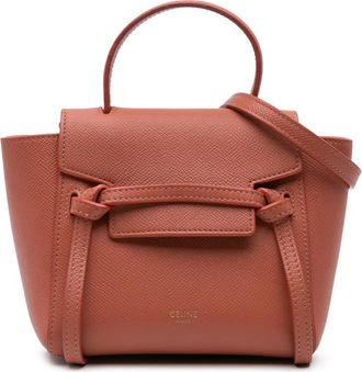 Celine Pre-owned Celine Pico Grained Calfskin Belt Bag 4DG1BBAV8SJ5CKH6
