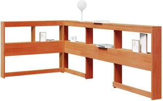 vidaXL Vidaxl - Testiera Libreria a l Marrone Cera 75 cm Legno Massello di Pino