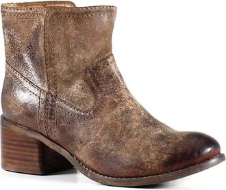 Diba Womens True Walnut Grove Bootie In Brown