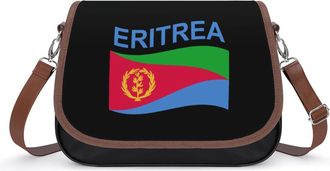 Generic Flag of Eritrea Fashion Womens Crossbody Bags Novelty Handbag Shoulder Bag Purse