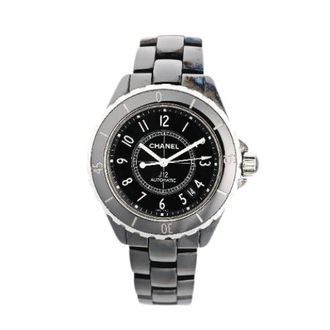 Chanel Vintage, unisex, Zwart, ONE Size, Pre-owned Vintage Stainless Steel Watch